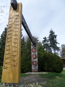It's a beautiful space to wander with so many beautiful carvings to marvel at (the Totems in Stanley Park (Vancouver, B.C.)