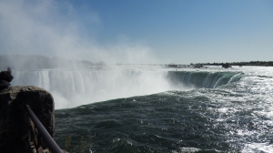 The stunning Horseshoe Falls at Niagara Falls, Ontario.